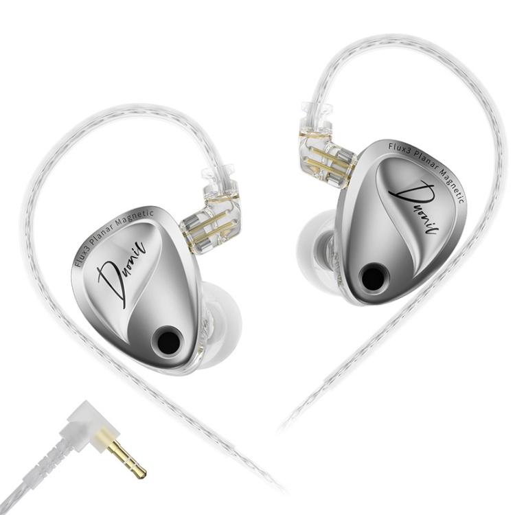 Auriculares HiFi con cable KZ Duonic Dual Power Triple Magnet Planar Magnetic de 1,2 m, Original Sound 3.5mm, Original Sound 3.5mm With Mic, Original Sound Type-C Sound Card, Enhanced Tuning 3.5mm, Enhanced Tuning 3.5mm With Mic                        ...