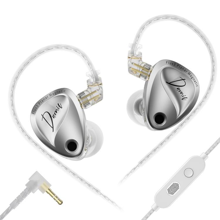 Auriculares HiFi con cable KZ Duonic Dual Power Triple Magnet Planar Magnetic de 1,2 m, Original Sound 3.5mm, Original Sound 3.5mm With Mic, Original Sound Type-C Sound Card, Enhanced Tuning 3.5mm, Enhanced Tuning 3.5mm With Mic                        ...