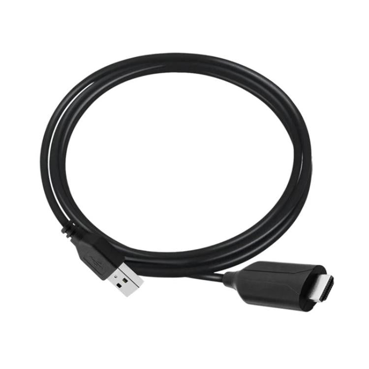Adaptador HDMI a USB, cable de pantalla HD 1080P para conversión de audio y video.