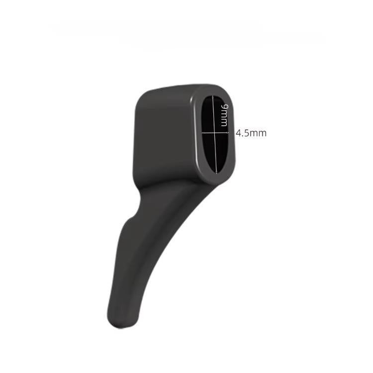 Juego de 4 ganchos antideslizantes de silicona para gafas inteligentes con IA. Sujeciones universales y cómodas para las orejas de gafas, compatibles con Meta Ray-Ban, Xreal y Thunderbird.