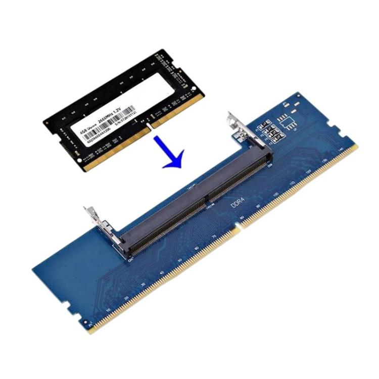 Tarjeta adaptadora de memoria RAM DDR4 de portátil a ordenador de sobremesa de 1,5 V. Tarjeta de prueba y protección de memoria RAM., DDR4