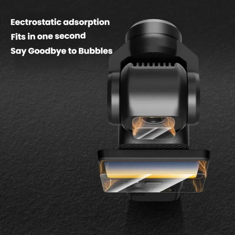 Protector de pantalla para DJI Pocket 4, juego de protectores de lente de vidrio templado con dureza 9H.