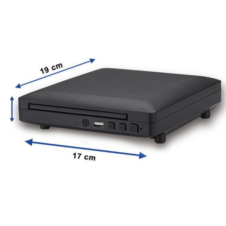 Reproductor portátil de minidiscos de alta definición para DVD/EVD/VCD, US Plug, EU Plug