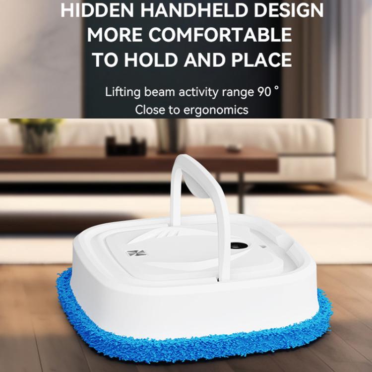 Robot aspirador doméstico recargable P6 Mini, limpiador de suelos multifuncional inteligente, White With 1 Towel, Black With 1 Towel, White With 3 Towels, Black With 3 Towels