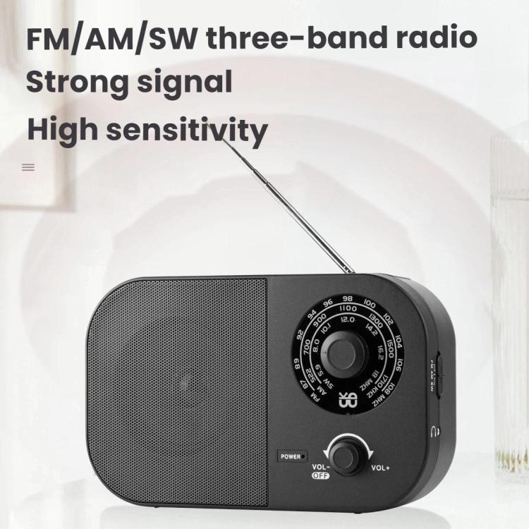 Radio portátil tribanda FM/AM/SW WDK, For EU, For US