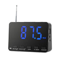 Radio despertador digital FM de banda única WDK con pantalla extragrande, For EU, For US