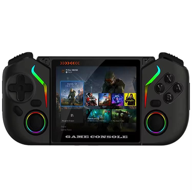 Consola de juegos portátil X95 Pro con Android 9.0, pantalla IPS de 3,5 pulgadas, reproductor de juegos retro, compatible con WiFi y reproductor de vídeo con joystick RGB., 64G, 128G