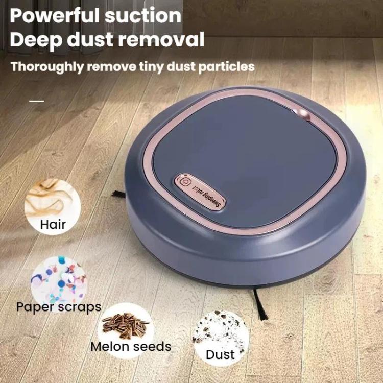 Robot de limpieza inteligente para el hogar totalmente automático y recargable por USB.