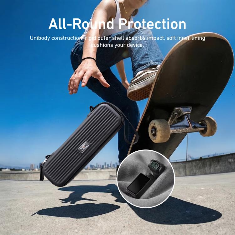 Para DJI Osmo Pocket 4/3 TELESIN DisAdv Bag Maleta portátil mini Bolso bandolera con correa ajustable para el hombro