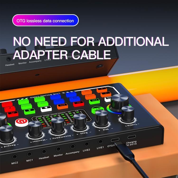 Kit de equipo para podcast con micrófono de condensador dual BM800 y tarjeta de sonido en vivo F009. Soporte de brazo articulado ajustable.