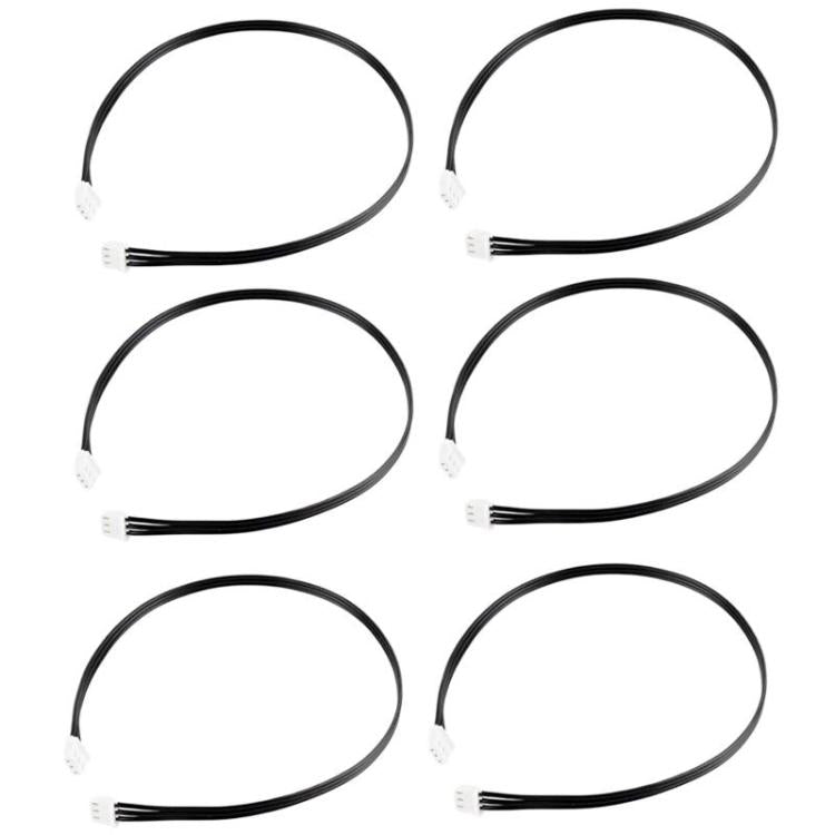 Cable para servo Waveshare 5264-3PIN compatible con servos de las series ST / SC / CF., 6pcs 300mm, 6pcs 900mm, 3pcs 300mm + 3pcs 900mm