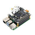 Adaptador PCIe a M.2 HAT para Raspberry Pi 5 con extensión de audio I2S y compatible con unidades de estado sólido con protocolo NVMe., Waveshare 34170