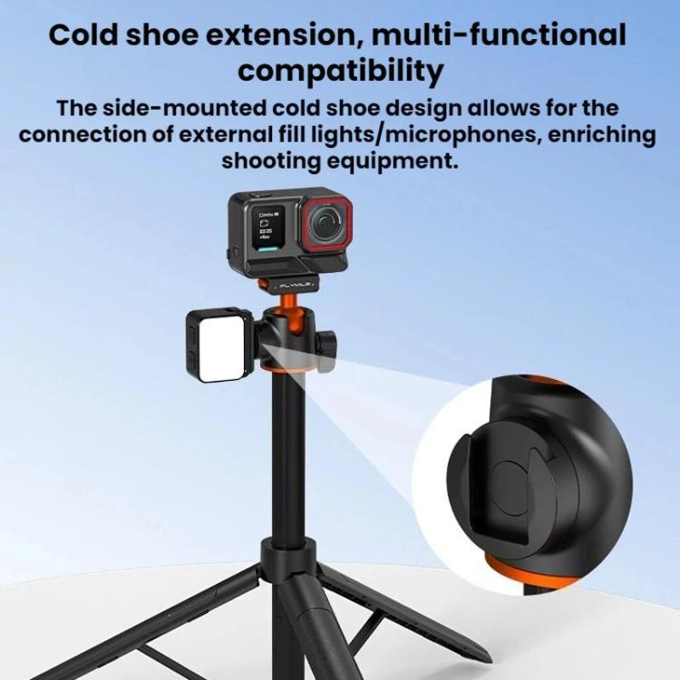 Trípode con extensión para selfies Flymile de liberación rápida para Insta360 Ace Pro / 2 / X5