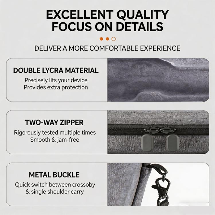 Estuche de transporte estándar para DJI Osmo Pocket 4, bolsa protectora de viaje, estuche de mano