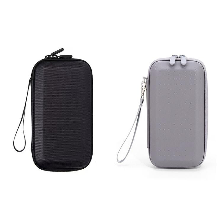 Estuche rígido de transporte para DJI Osmo Pocket 4, bolsa de almacenamiento portátil para viajes con correa para la muñeca e interior de franela suave.
