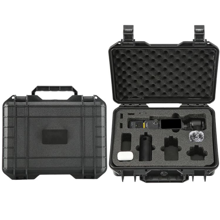 Estuche rígido a prueba de explosiones para DJI Osmo Pocket 4, caja de almacenamiento protectora con espuma EVA personalizada.