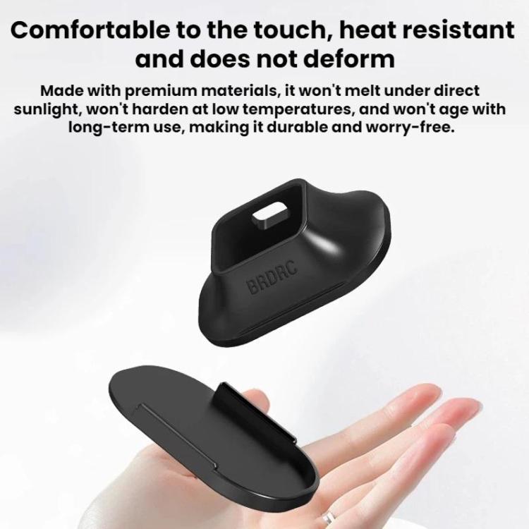 Soporte de silicona para escritorio de coche BRDRC para DJI Osmo Pocket 4/3