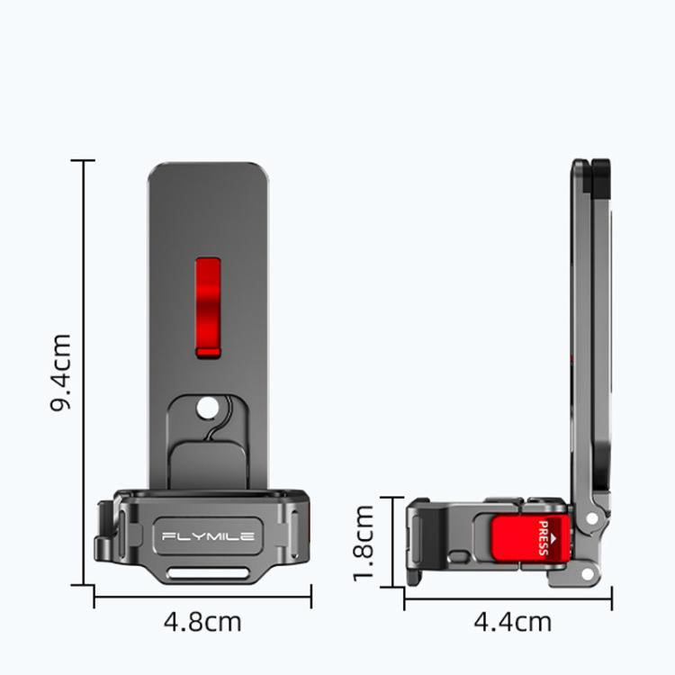 Base magnética multifuncional Flymile para DJI Osmo Pocket 4/3