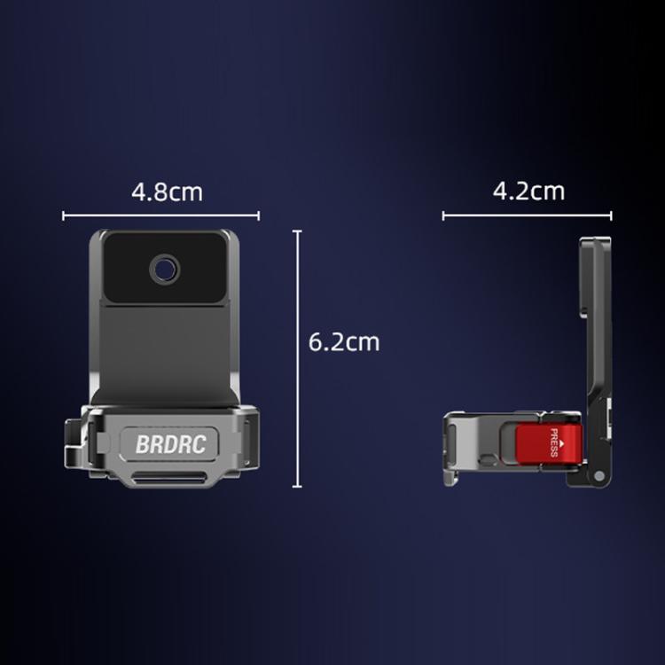 Adaptador de base magnética multifuncional BRDRC para DJI Osmo Pocket 3/4 y soporte de extensión., For DJI Osmo Pocket 3 / 4 Titanium