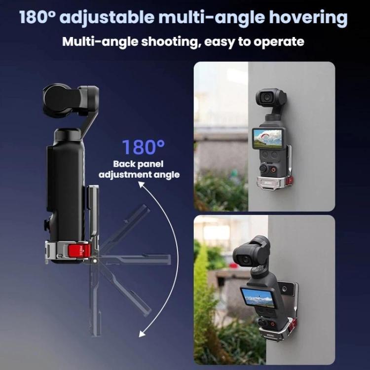 Adaptador de base magnética multifuncional BRDRC para DJI Osmo Pocket 3/4 y soporte de extensión., For DJI Osmo Pocket 3 / 4 Titanium