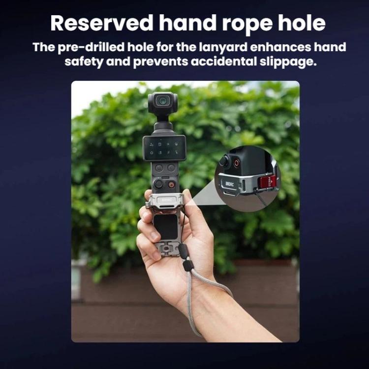 Adaptador de base magnética multifuncional BRDRC para DJI Osmo Pocket 3/4 y soporte de extensión., For DJI Osmo Pocket 3 / 4 Titanium