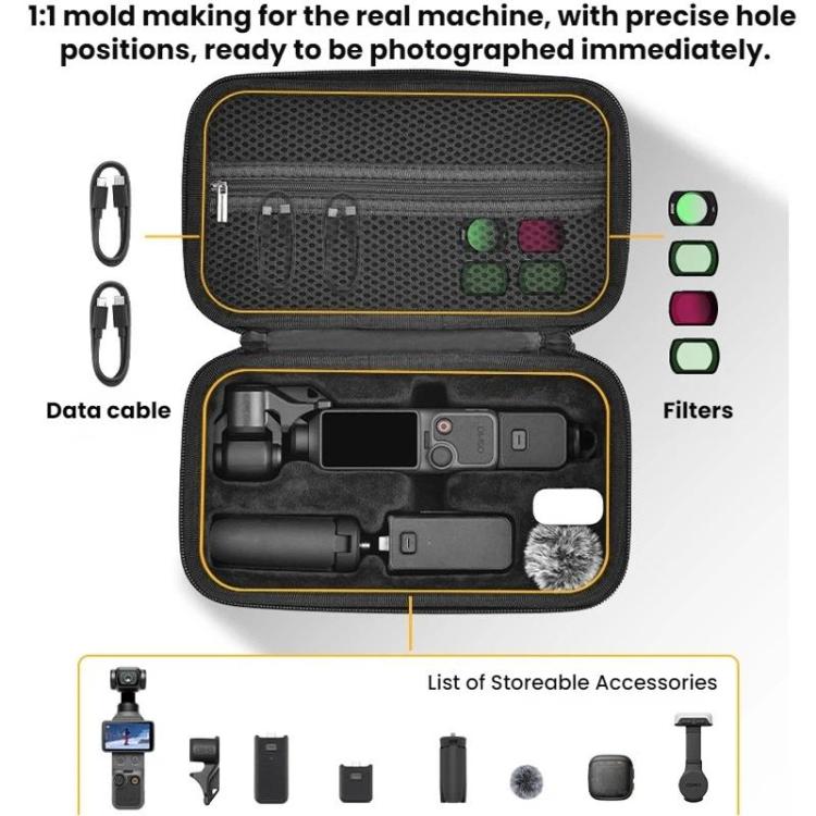 Estuche protector de almacenamiento para consola DJI Osmo Pocket 4 BRDRC