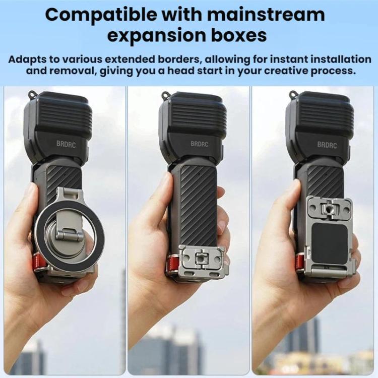 Funda protectora para el estabilizador de la pantalla BRDRC de DJI Osmo Pocket 4
