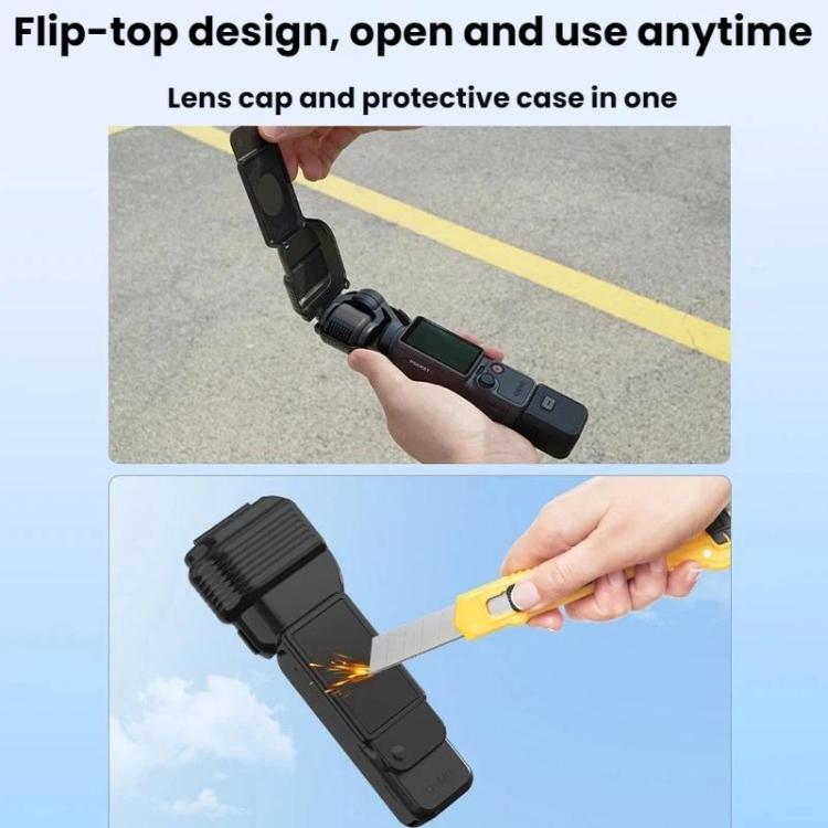 Funda protectora para el estabilizador de la pantalla BRDRC de DJI Osmo Pocket 4