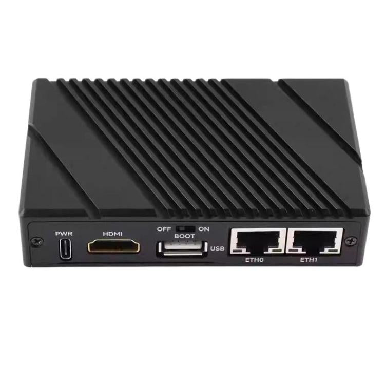 Miniordenador Raspberry Pi CM5 Gigabit / 2.5G con doble Ethernet, compatible con dos puertos Ethernet RJ45, salida de vídeo 4K y dos interfaces MIPI., Waveshare 34180