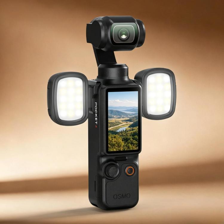 Luz de relleno magnética Flymile para cámaras DJI Osmo Pocket 4/3