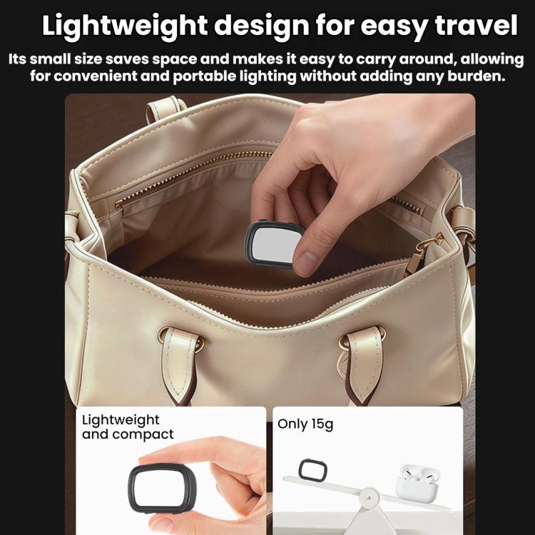 Luz de relleno magnética Flymile para cámaras DJI Osmo Pocket 4/3