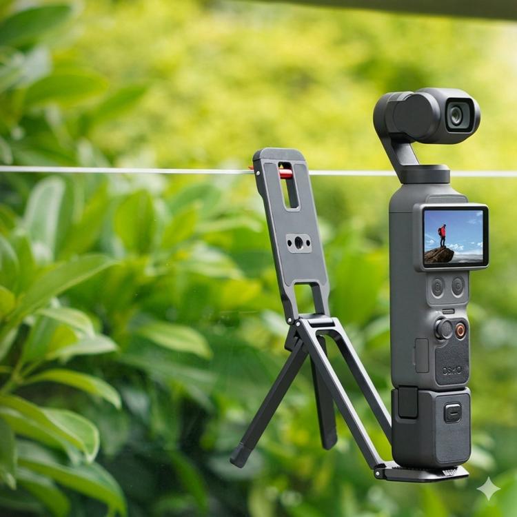 Soporte de montaje metálico magnético para trípode DJI Osmo Pocket 4/3 BRDRC