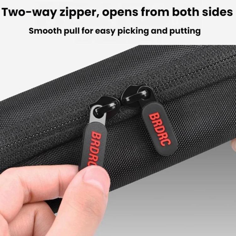 Estuche de transporte para accesorios de cámara portátil BRDRC para DJI Osmo Action 6 / 5 Pro / 4