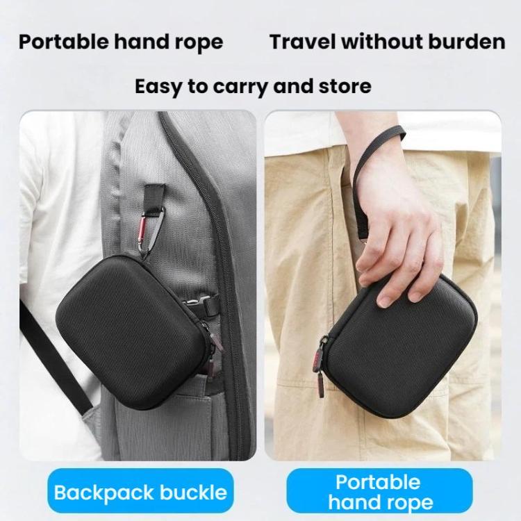 Estuche de transporte para accesorios de cámara portátil BRDRC para DJI Osmo Action 6 / 5 Pro / 4