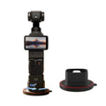 Base de escritorio giratoria de 360 grados con soporte adhesivo antideslizante para la cámara DJI Osmo Pocket 4/3.