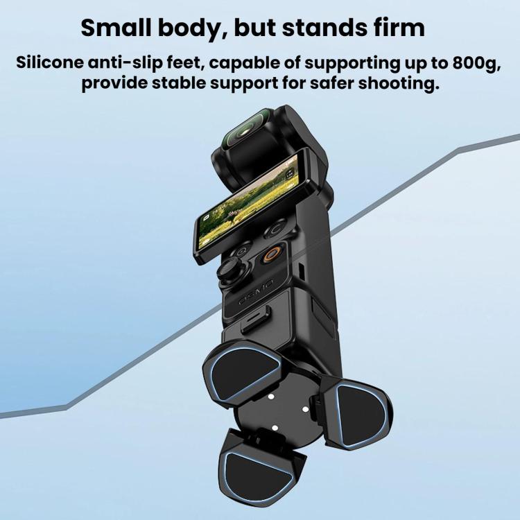Soporte magnético para trípode BRDRC para DJI Osmo Pocket 4 / 3 / Insta360 X5