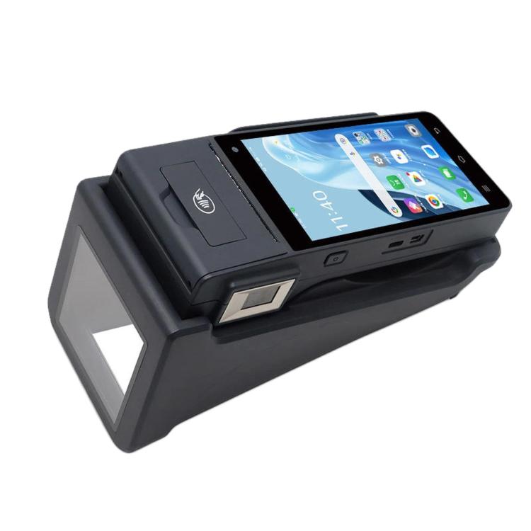 Terminal de punto de venta móvil para supermercados Z90F, caja registradora portátil con función NFC para tarjetas de crédito., EU Plug