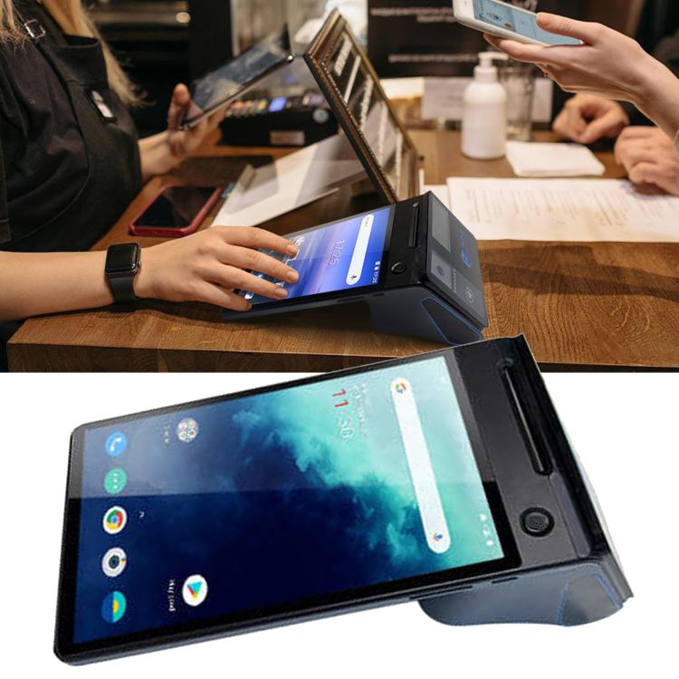 Caja registradora TPV portátil Android Z108, dispositivo de pago con escaneo táctil de doble pantalla para supermercados y restaurantes., 2.6 inch EU Plug, 3.9 inch EU Plug