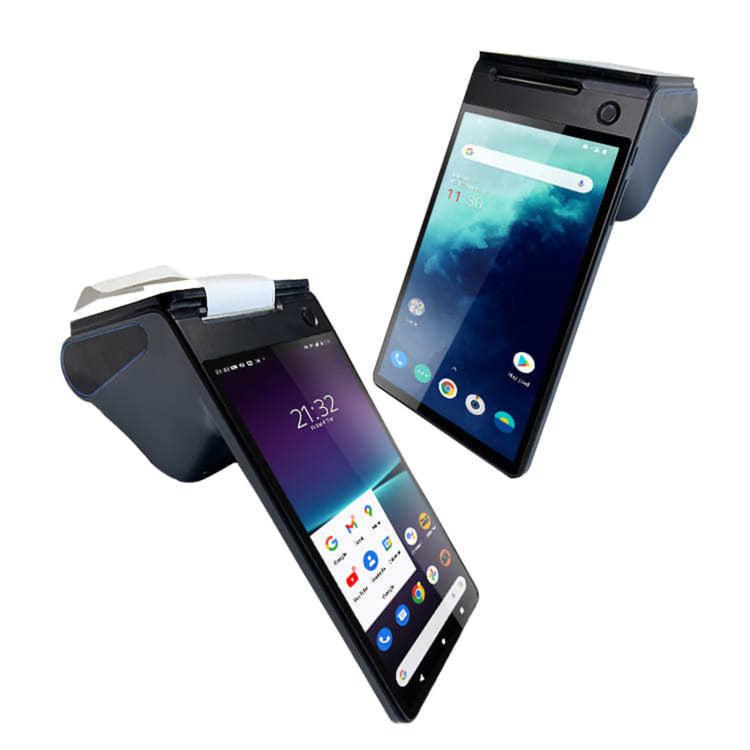 Caja registradora TPV portátil Android Z108, dispositivo de pago con escaneo táctil de doble pantalla para supermercados y restaurantes., 2.6 inch EU Plug, 3.9 inch EU Plug