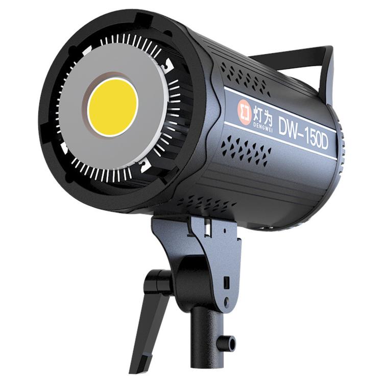 Lámpara de estudio DENGWEI DW150D de 150 W con LED COB, luz de vídeo, balance de luz diurna y salida continua., EU Plug, US Plug, UK Plug