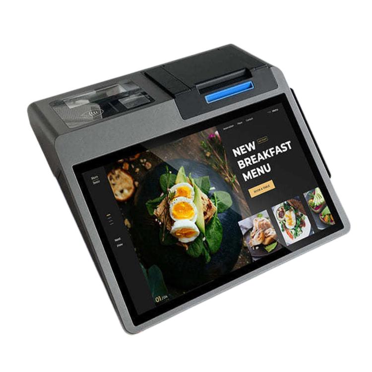 Caja registradora inteligente Z100 de doble pantalla con impresora, todo en uno, terminal POS Android para hoteles, restaurantes y supermercados. Enchufe europeo., 3.95 inch 58mm, 3.95 inch 80mm, 2.6 inch 58mm, 2.6 inch 80mm