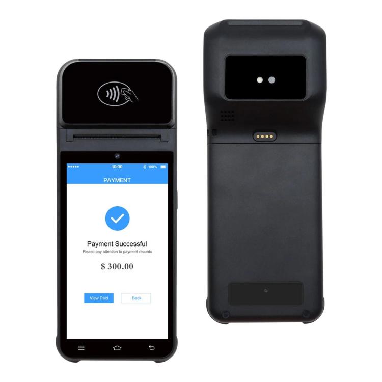 Caja registradora móvil inteligente de mano con impresión térmica de recibos y terminal de punto de venta multipago., Z92