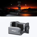 Jaula metálica multifuncional para cámara DJI Osmo Pocket 4 y Pocket 3 aMagisn con soporte para zapata fría, rosca de doble punta y de 1/4 de pulgada, adaptador de liberación rápida magnético compatible.