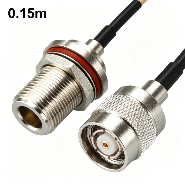 Cable coaxial RG316 TNC macho a N hembra, 0.1m, 0.15m, 0.3m, 1m, 2m, 3m, 5m