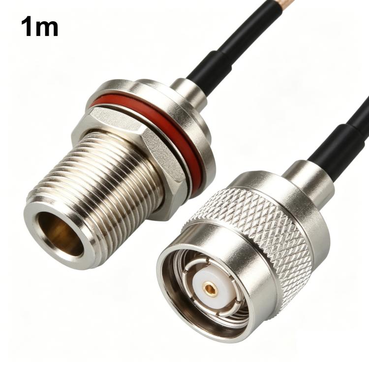 Cable coaxial RG316 TNC macho a N hembra, 0.1m, 0.15m, 0.3m, 1m, 2m, 3m, 5m