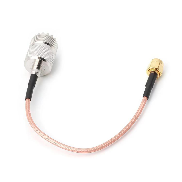 Cable coaxial RG316 con conector SMA macho a conector UHF hembra S0239 y cable de extensión RF., 0.1m, 0.15m, 0.3m, 1m, 2m, 3m, 5m