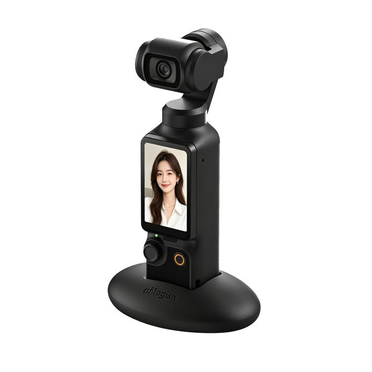 Soporte de escritorio de silicona aMagisn antideslizante para DJI Osmo Pocket 4/3 con base adhesiva. Soporte para salpicadero de coche.