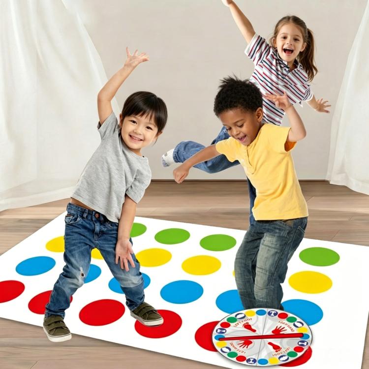 Juego de fiesta multifamiliar interactivo con tapete de baile para niños