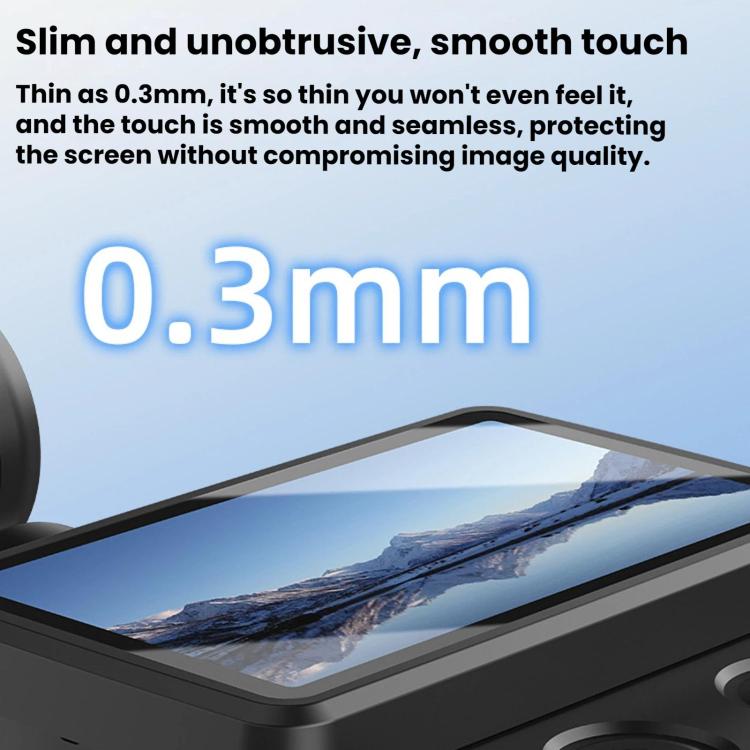 Aplicador de protector de pantalla de vidrio templado AR BRDRC para DJI Osmo Pocket 4 / 3