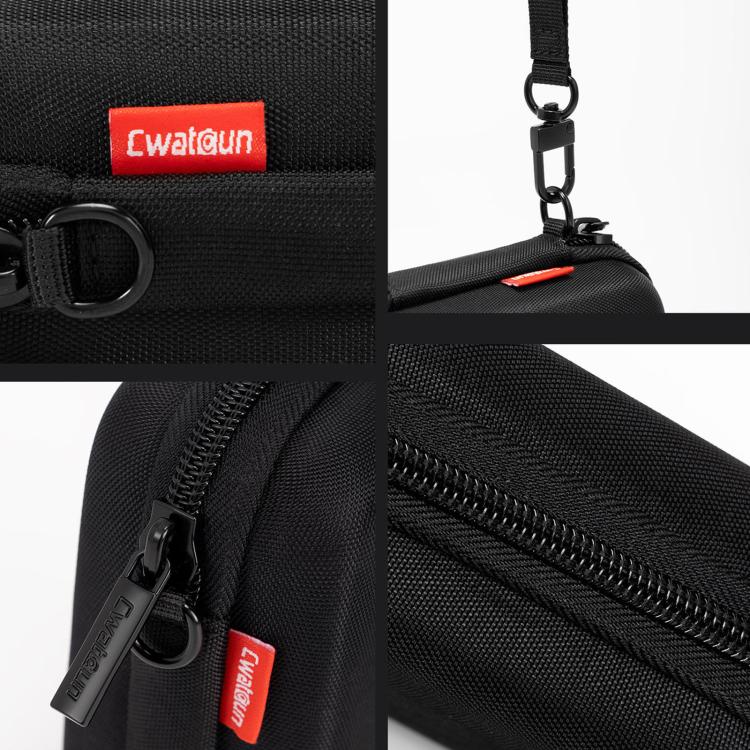 Bolsa portátil Cwatcun H45 3.0 para cámara CCD, de un solo hombro, de EVA, para cámaras compactas sin espejo., H45 3.0 (Black)